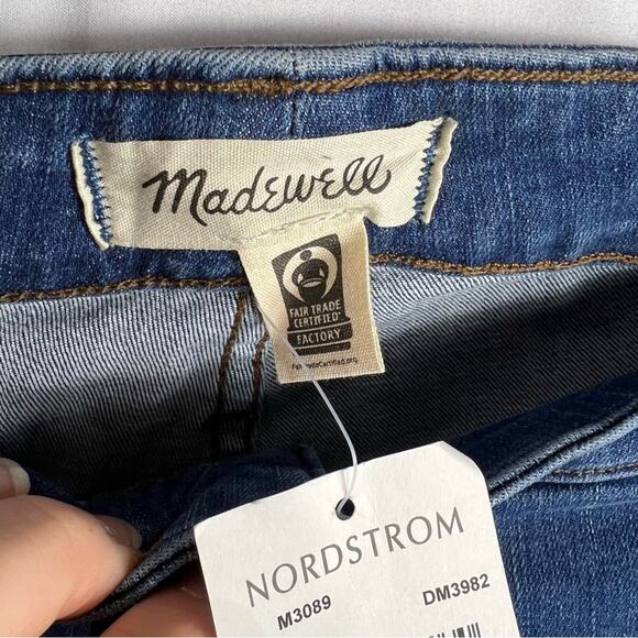 MADEWELL 9" Midrise Skinny Jeans NWT in Size 37 - Picture 2 of 8